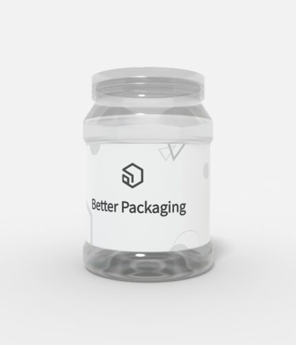 Bottle plastic bottle snack jar mockup 509010