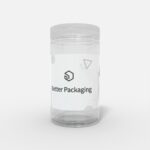Bottles plastic cans product label mockup 508860