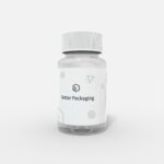 Bottles plastic product label mockup 508510