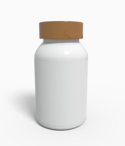 Bottles plastic cylindrical mockup 503920