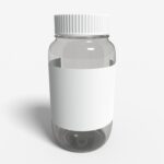 Bottles cylindrical cans product label mockup 501100