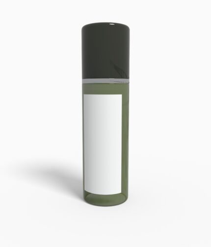 Bottles glass product label mockup 502800