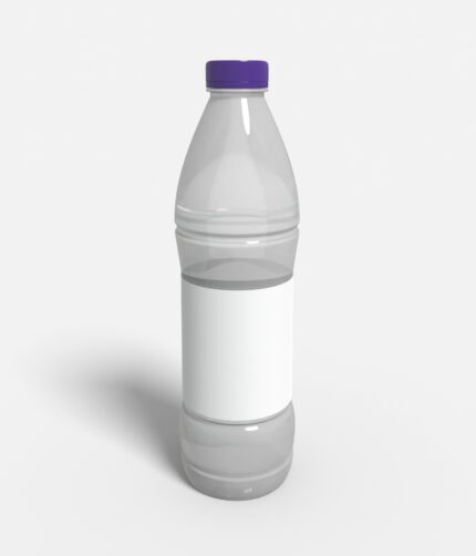 Packaging bottle plastic bottle mockup