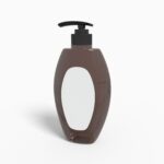 Bottles plastic product label mockup 503230