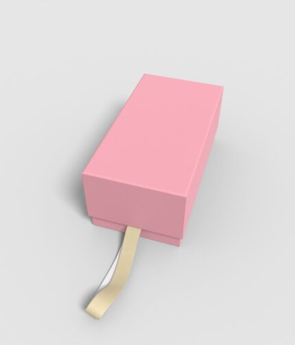 Lid and base luxury gift box mockup