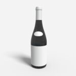Packaging bottle sparkling wine mockup 510350