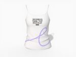 Women's tank top mockup