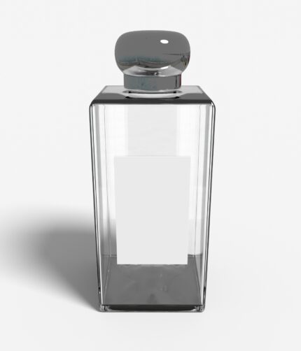 Glass bottles product label mockup 500630