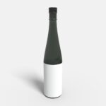 Standard classic wine bottle glass bottle wine bottles mockup 510290