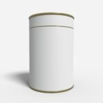 Tube cylinder tin mockup 510430