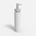 Bottles plastic cylindrical mockup 504670