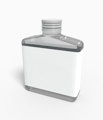 Bottles glass product label mockup 502920