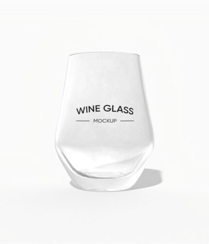 Drinking glasses mockup
