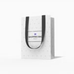 Luxury shopping bag mockup