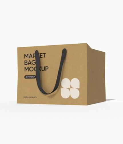 Shopping bag mockup