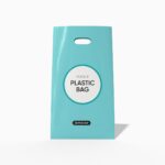 Small plastic bag mockup