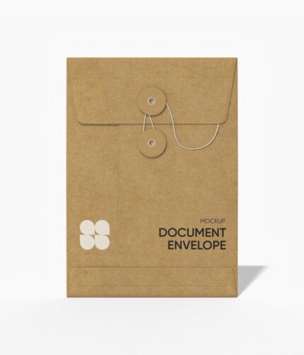 A4 envelope mockup