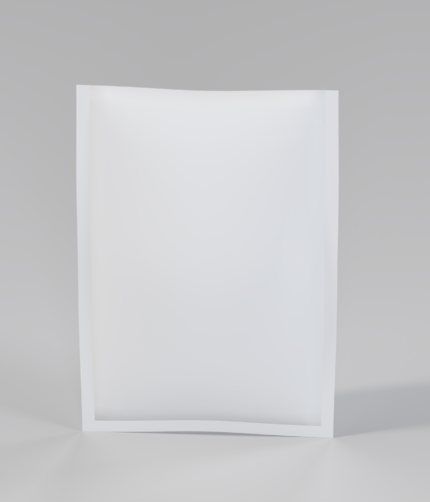 Flexible packaging sachet 3-side sealed mockup 430020