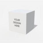 Cube box mockup