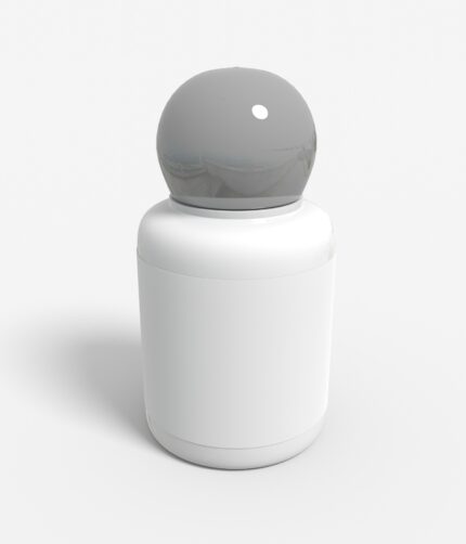 Bottles plastic product label mockup 501790