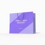 Shopping bag mockup