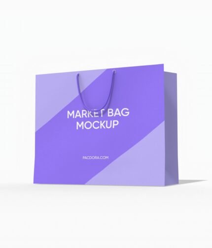 Shopping bag mockup