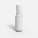 Bottles plastic product label mockup 504810