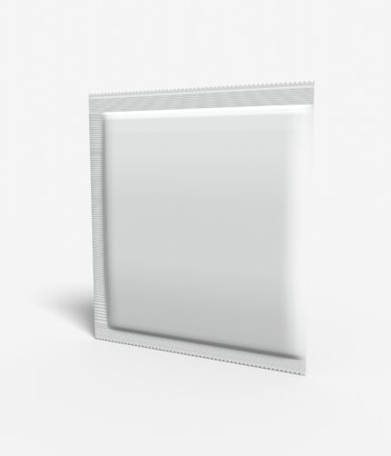 Flexible packaging mylar bag sachets mockup 600780