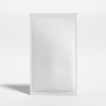 Flexible packaging 3-side sealed zipper bags mylar bag mockup 600020