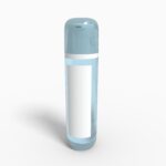 Bottles glass product label mockup 502700