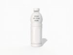 Plastic bottle mockup