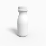 Bottles plastic product label mockup 502530