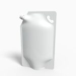 Spout pouch mylar bag mockup 601990