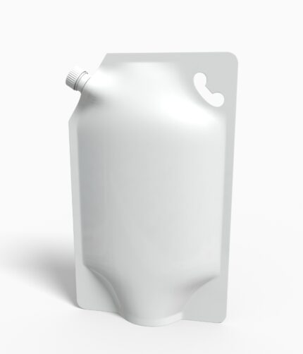 Spout pouch mylar bag mockup 601990