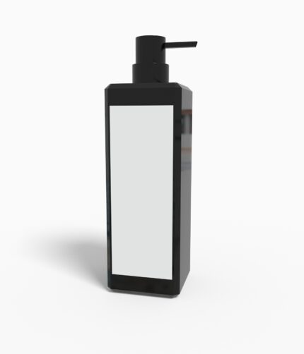 Bottles plastic product label mockup 502860