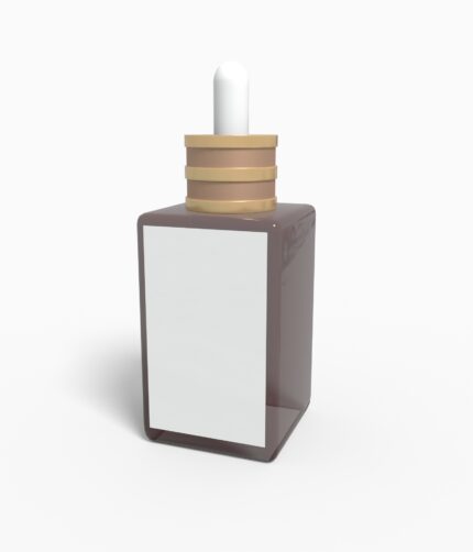 Bottles glass product label mockup 502810