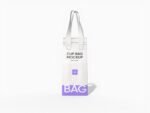 Cup takeaway bag mockup