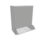 Interlocking clasp rotating flip box mockup