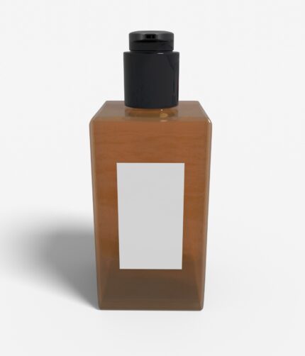 Plastic bottles product label mockup 500590