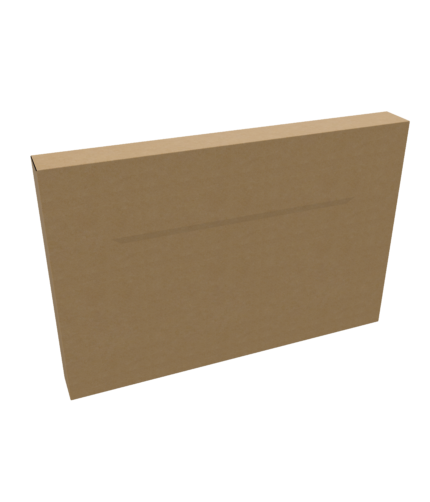 File pocket with slot mockup