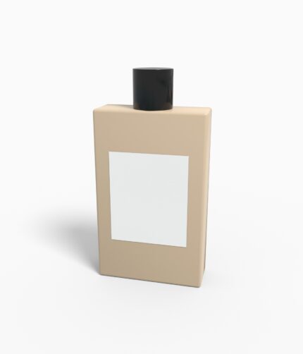 Bottles plastic product label mockup 503320