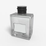 Bottles glass product label mockup 501680