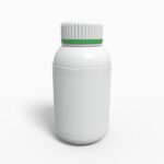 Bottles plastic cylindrical mockup 503890