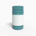 Bottles plastic tablet mockup 503470