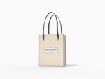 Small shopping bag mockup