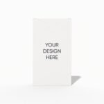 Reverse tuck end box mockup