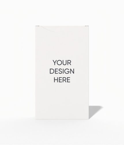 Reverse tuck end box mockup