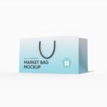 Shopping bag mockup