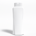 Bottles plastic product label mockup 505100