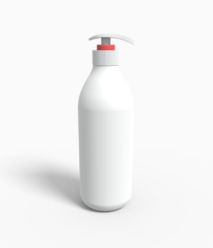 Bottles product label mockup 502840